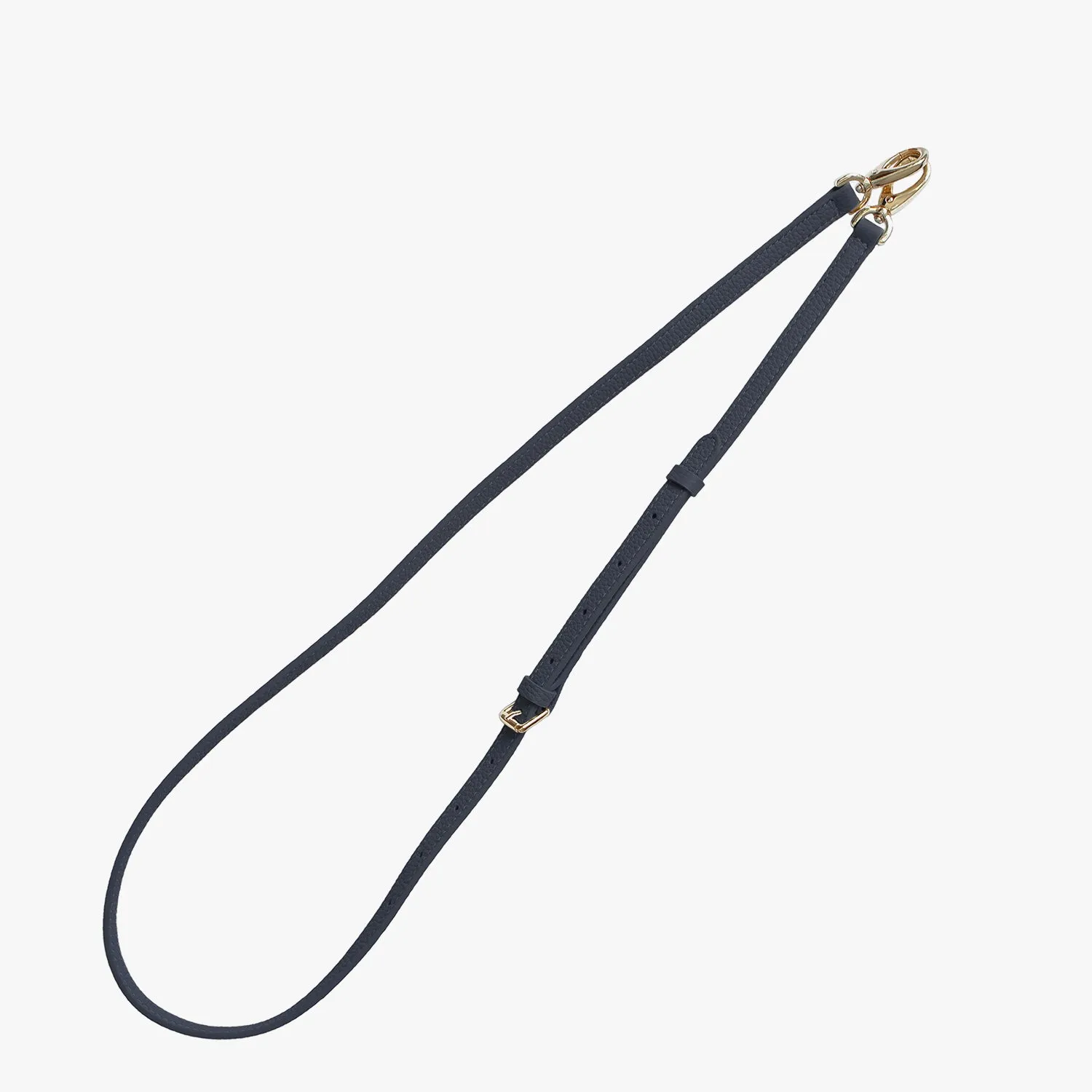iPhone 16 Pro Max Leather Sling Card Case with Crossbody Leather Strap