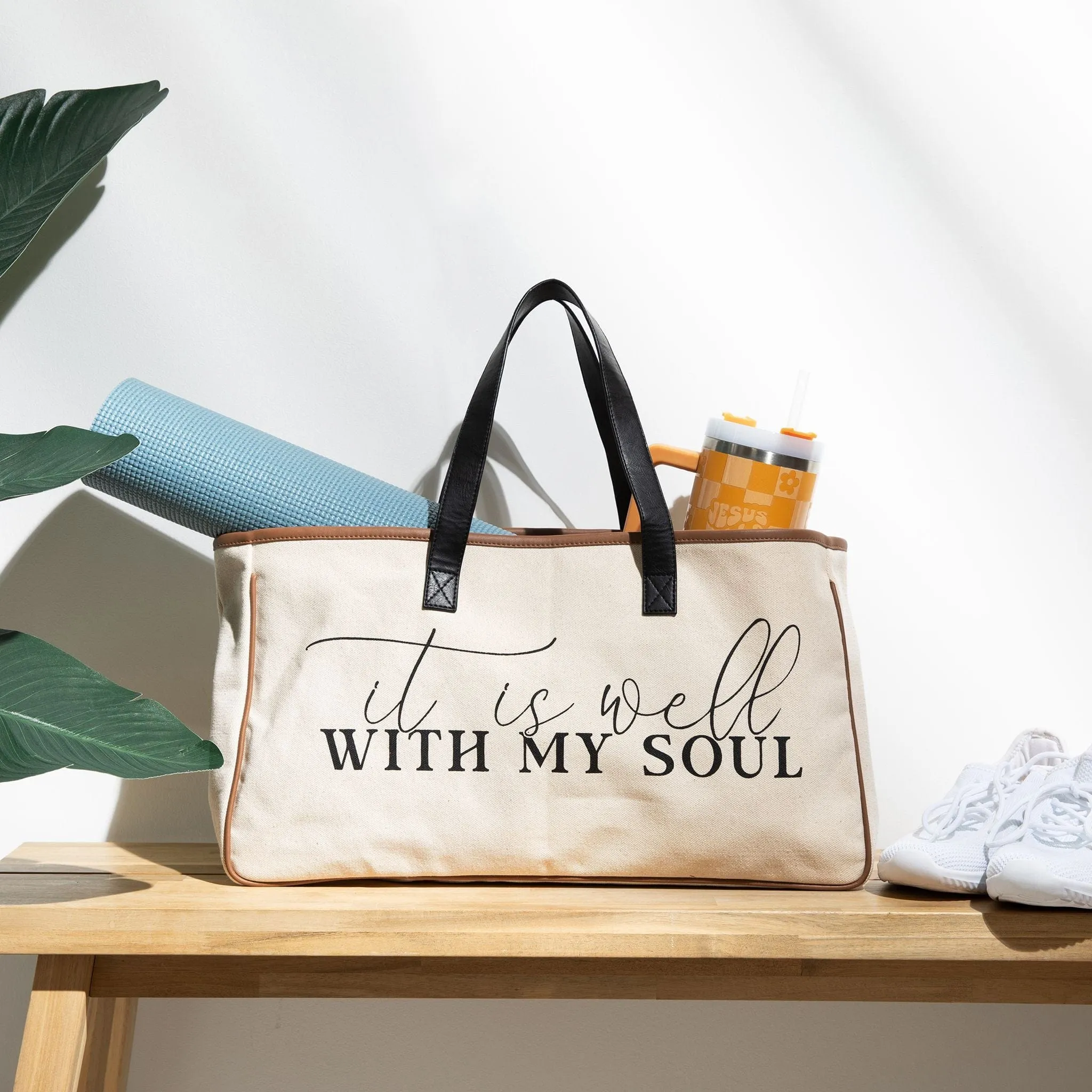 It Is Well Canvas Tote Bag