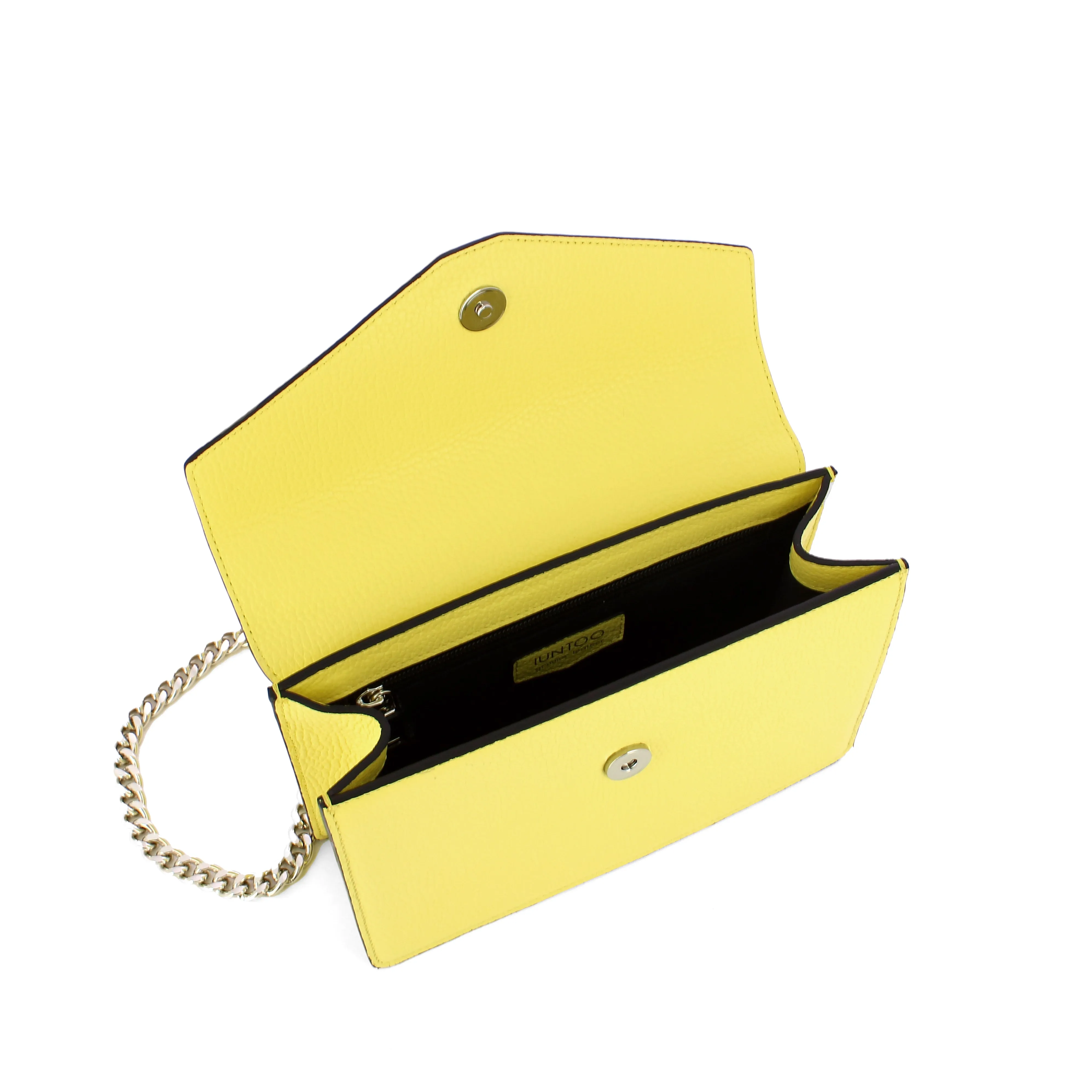 Iuntoo - Eleganza 2.0 Limone Flap Purse - 168098 - LIMONE
