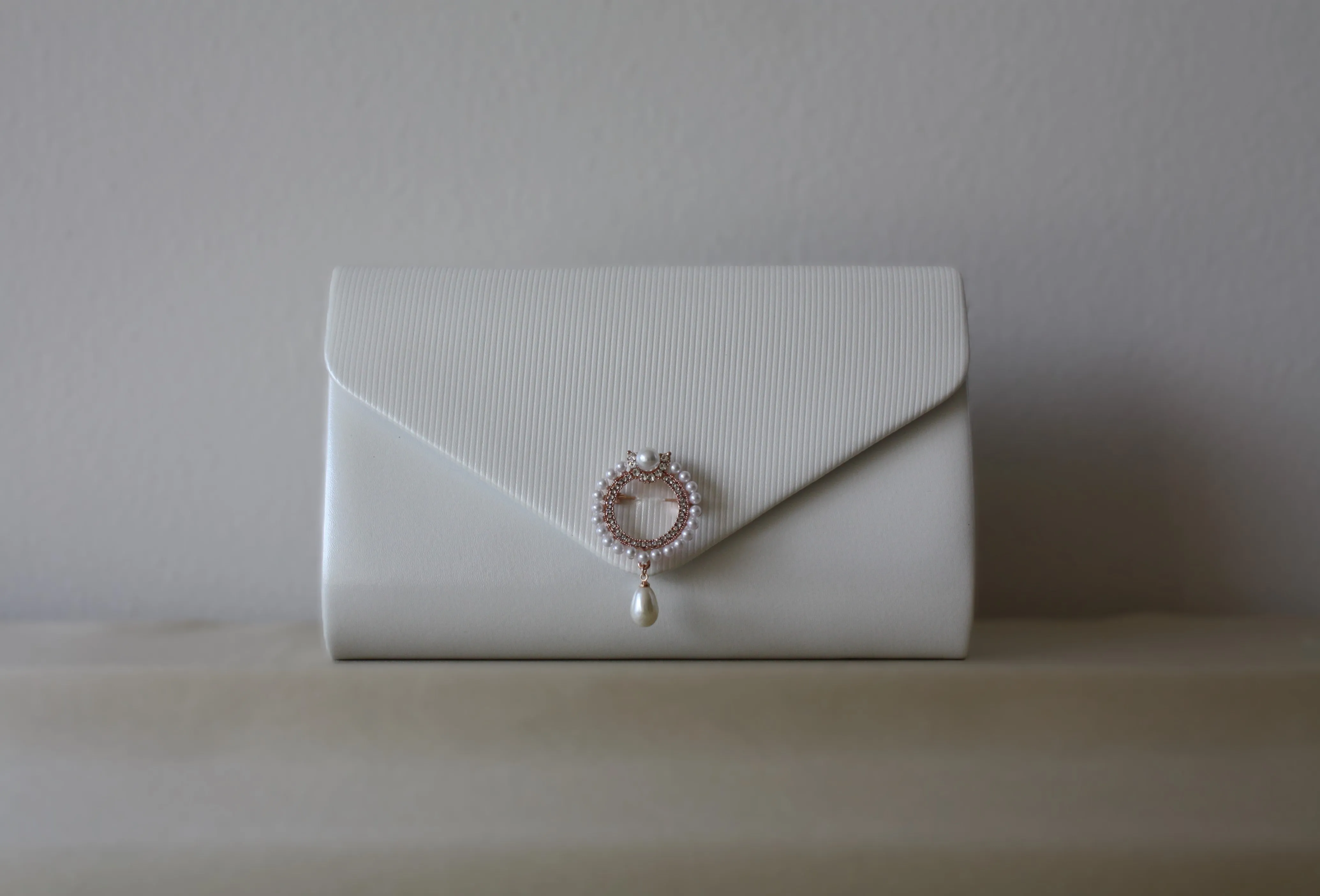 Ivory Wedding Clutch