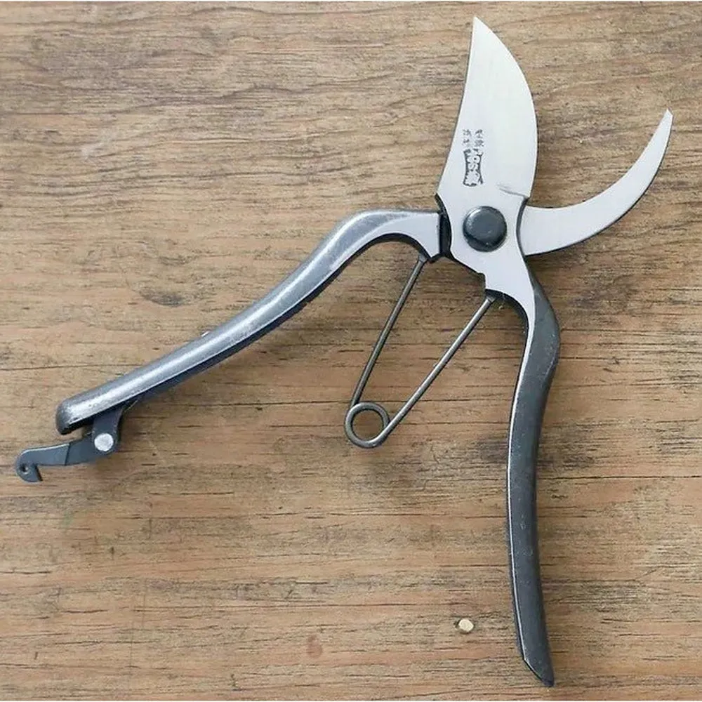 Japanese Carbon Steel Secateurs - Onoyoshi Type B 200mm