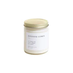 Japanese Citrus Minimalist Candle