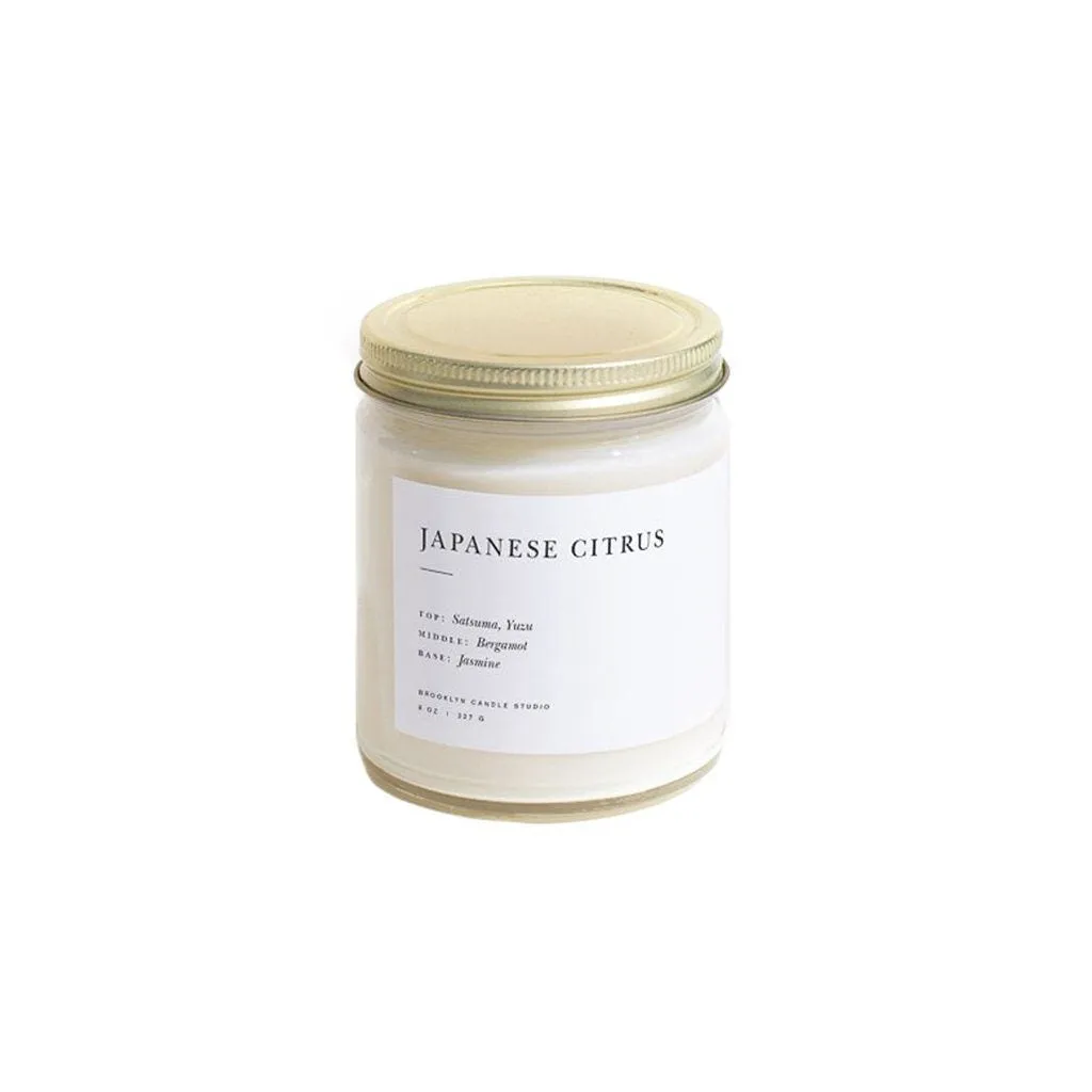 Japanese Citrus Minimalist Candle