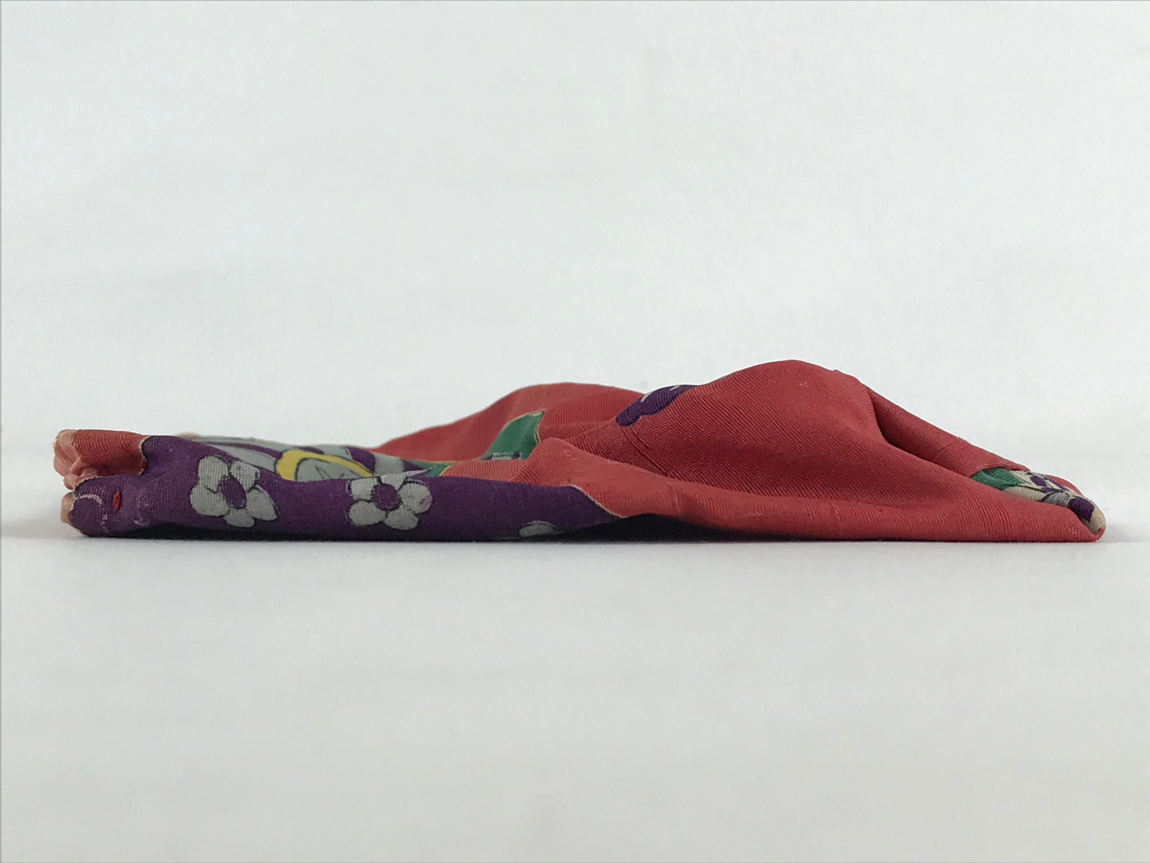 Japanese Kinchaku-Bukuro Drawstring Bag Vtg Kimono Silk Purse Pouch KB66