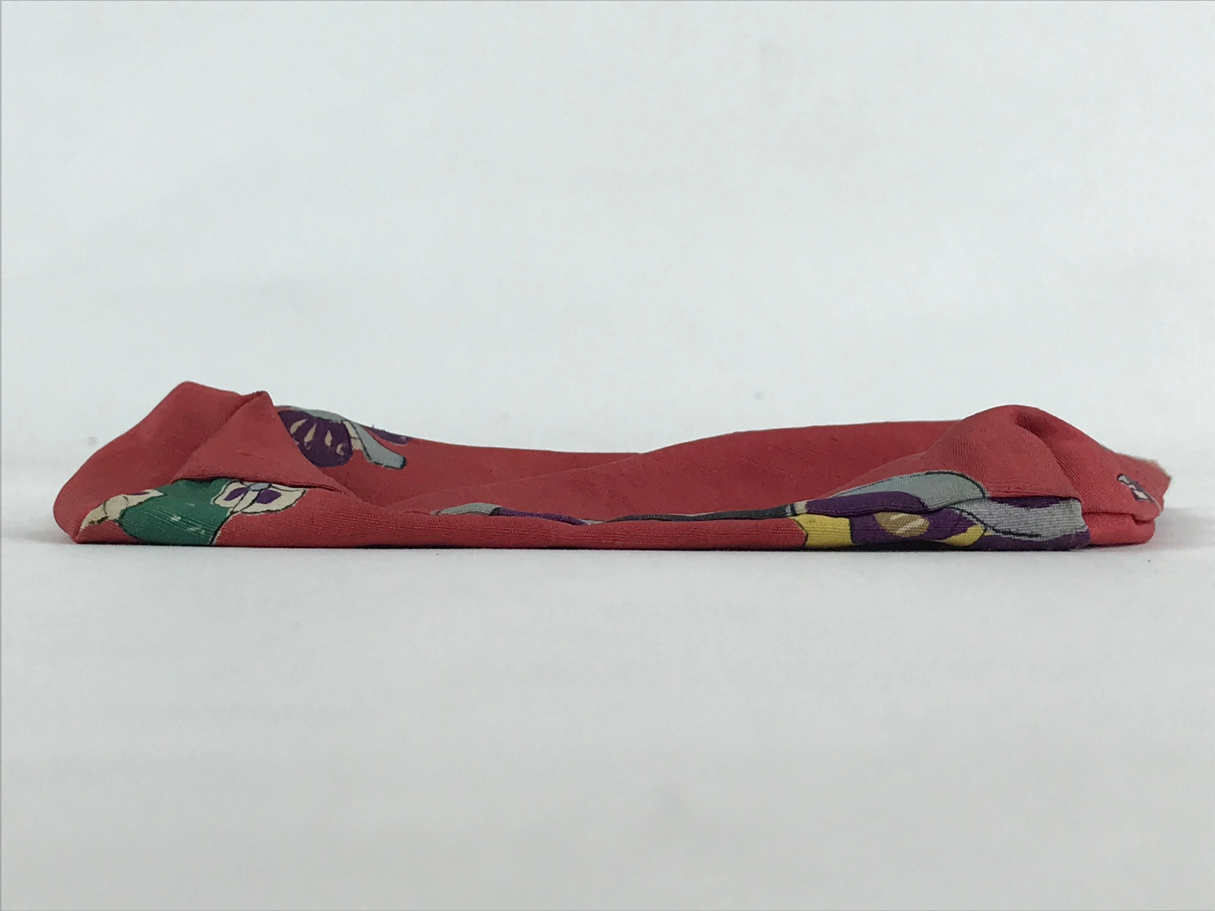 Japanese Kinchaku-Bukuro Drawstring Bag Vtg Kimono Silk Purse Pouch KB66