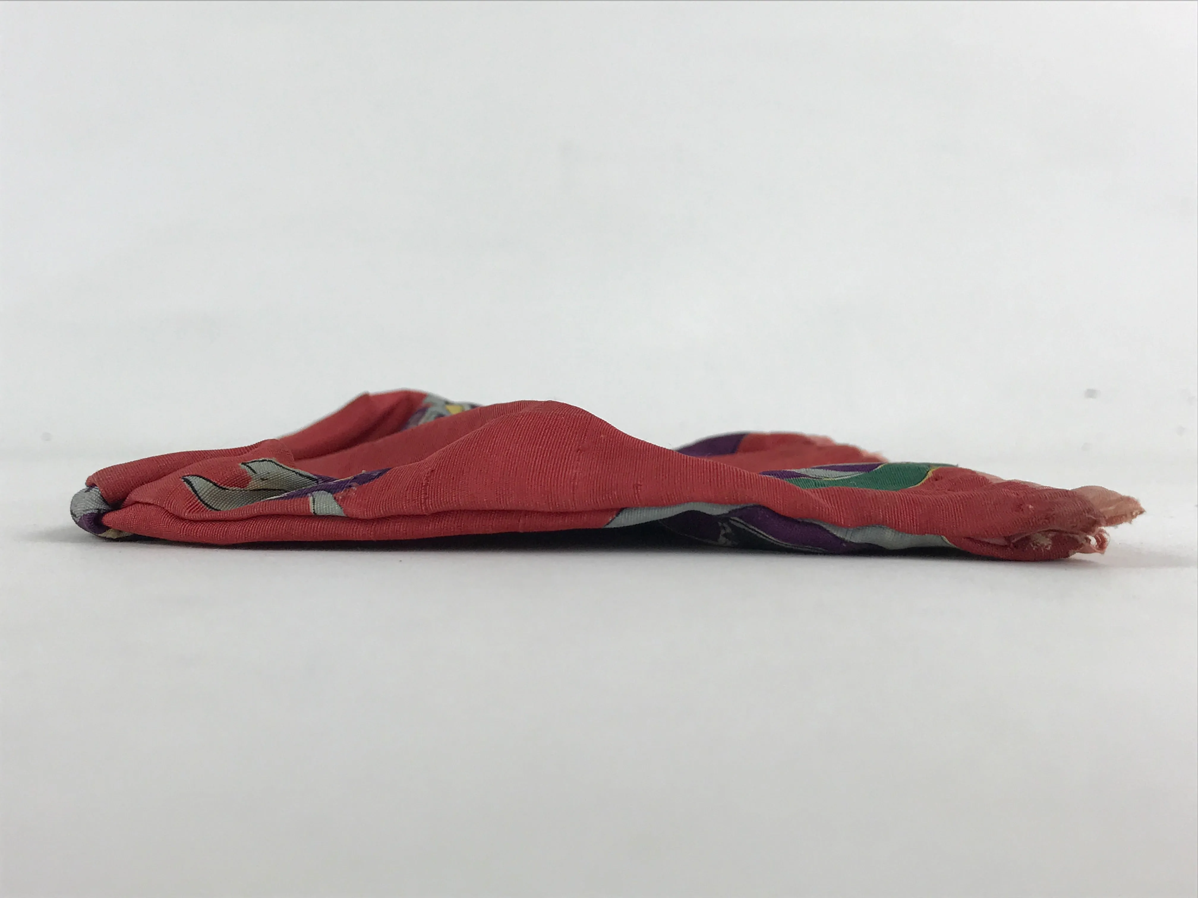 Japanese Kinchaku-Bukuro Drawstring Bag Vtg Kimono Silk Purse Pouch KB66