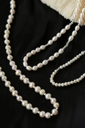 Japanese Minimalist Pearl Necklace