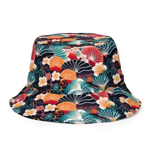 Japanese Origami Reversible Bucket Hat