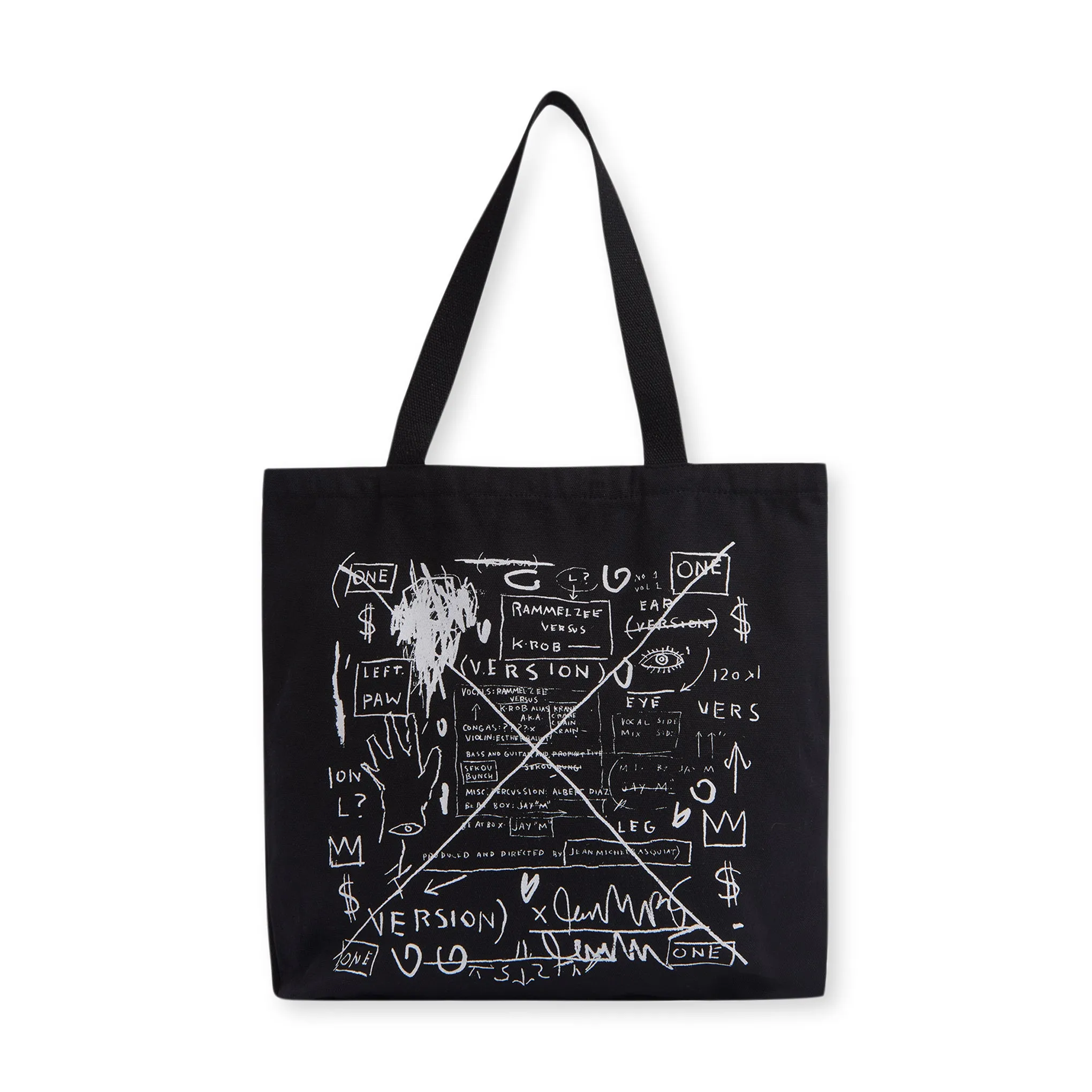 Jean-Michel Basquiat Beat Bop Canvas Tote Bag