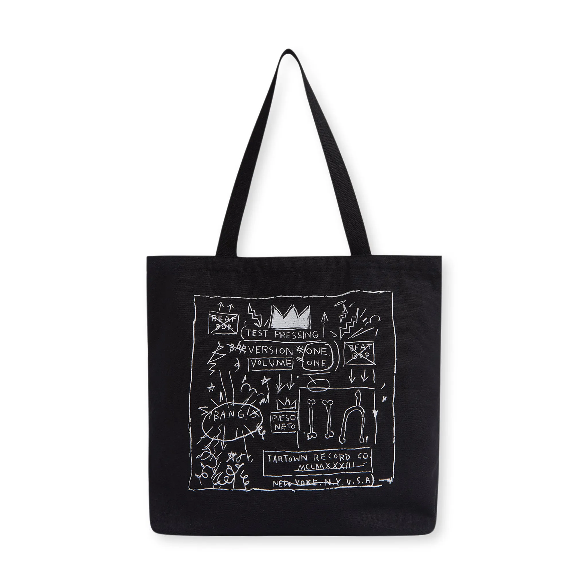 Jean-Michel Basquiat Beat Bop Canvas Tote Bag