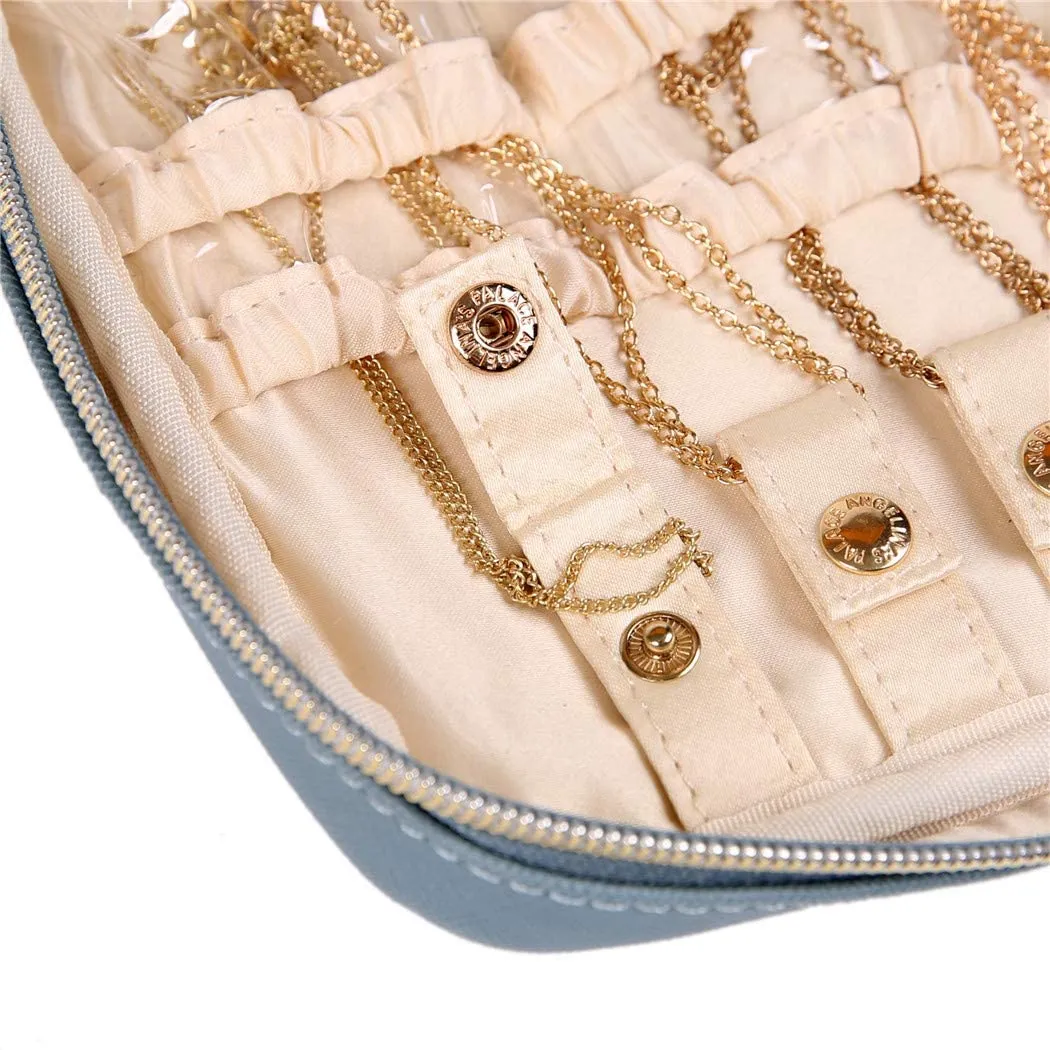 Jewelry Bag Large Pearl Blue