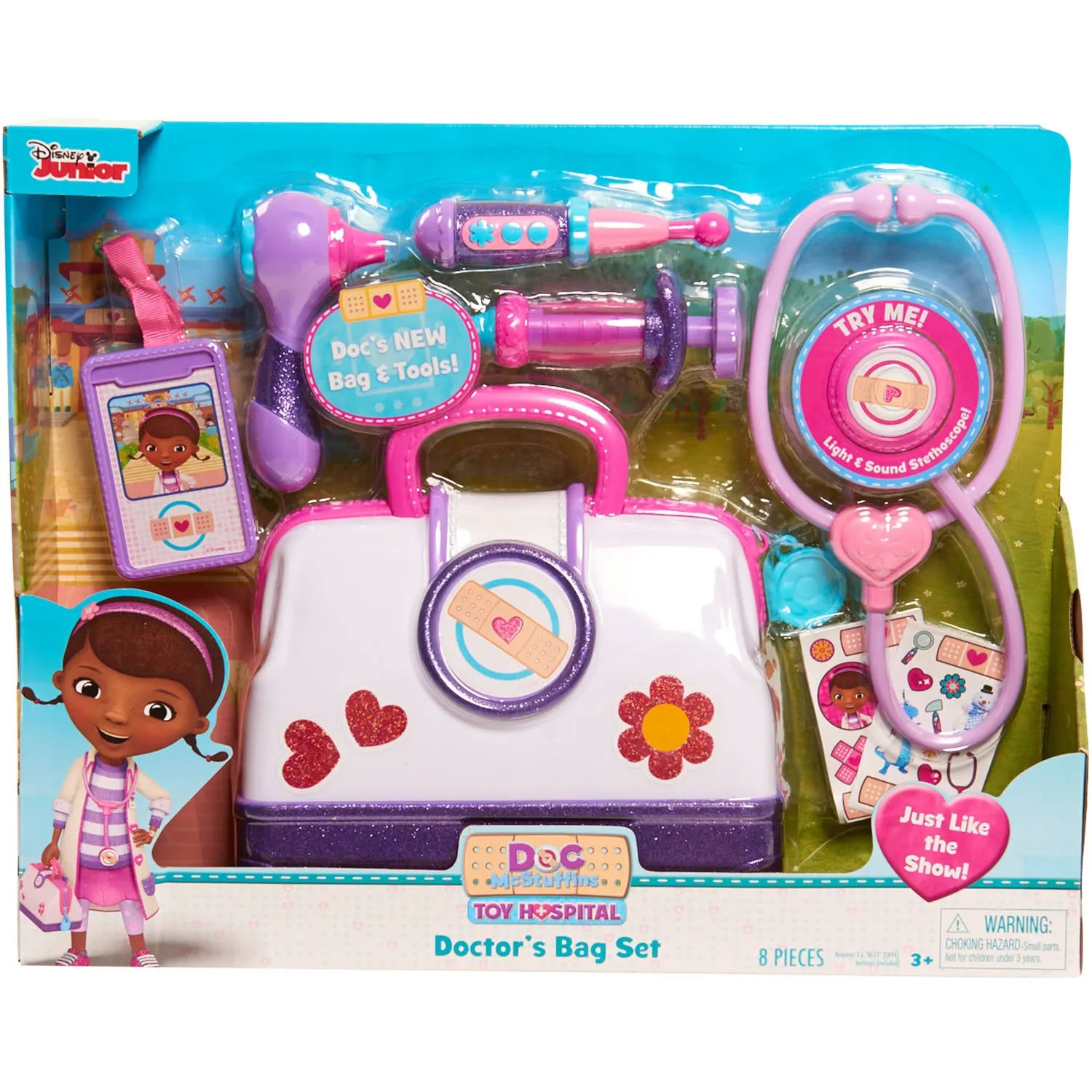 Just Play 92090 Doc McStuffins Hospital Doctor's Bag Set