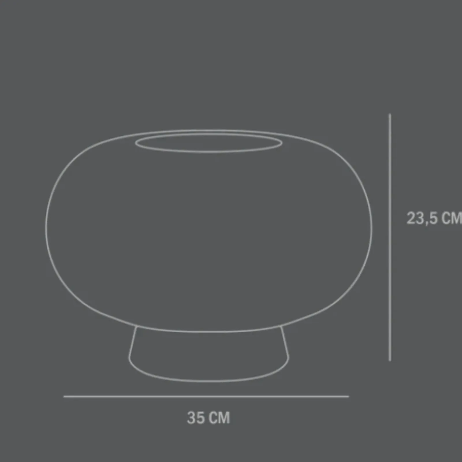 Kabin Vase Fat | Lamella coffee