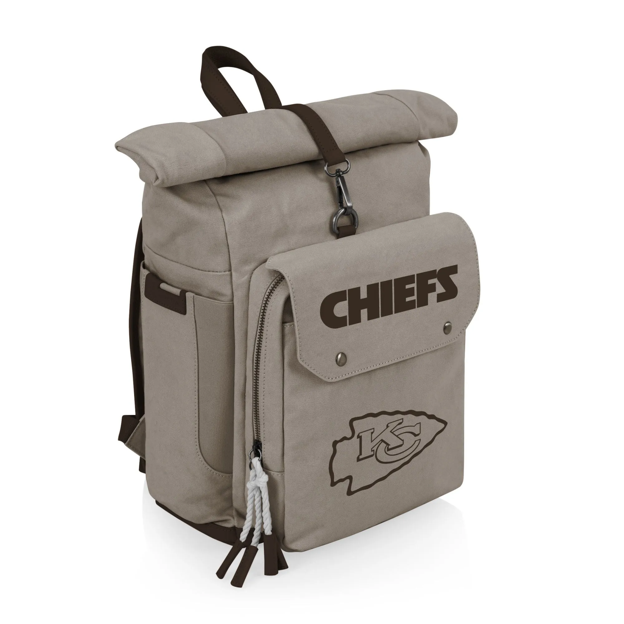 Kansas City Chiefs - Carmel Roll Top Picnic Backpack Cooler