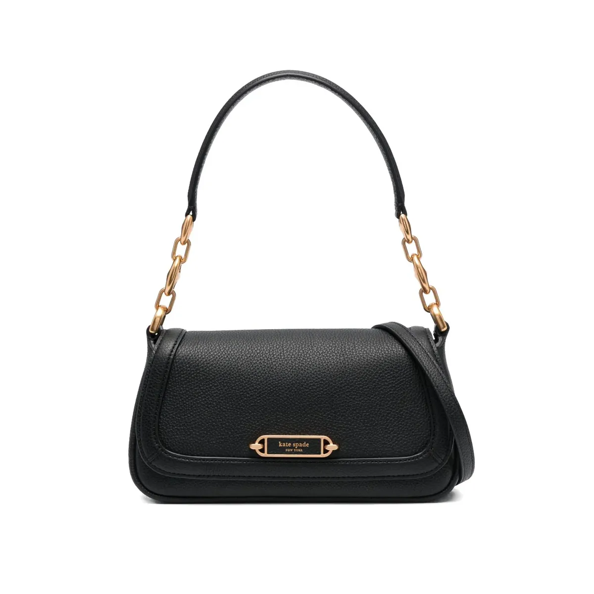 Kate Spade Gramercy Small Flap Shoulder Bag - Black