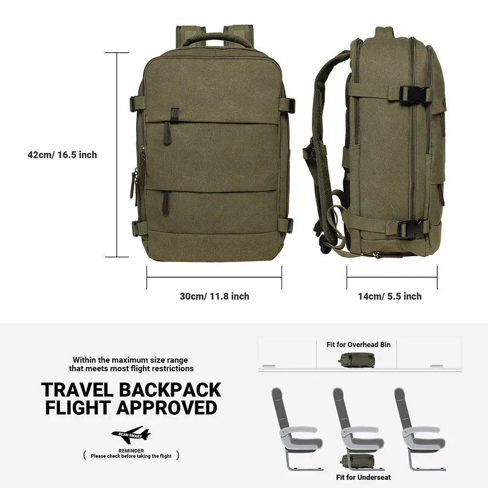 KAUKKO Canvas Travel Rucksack