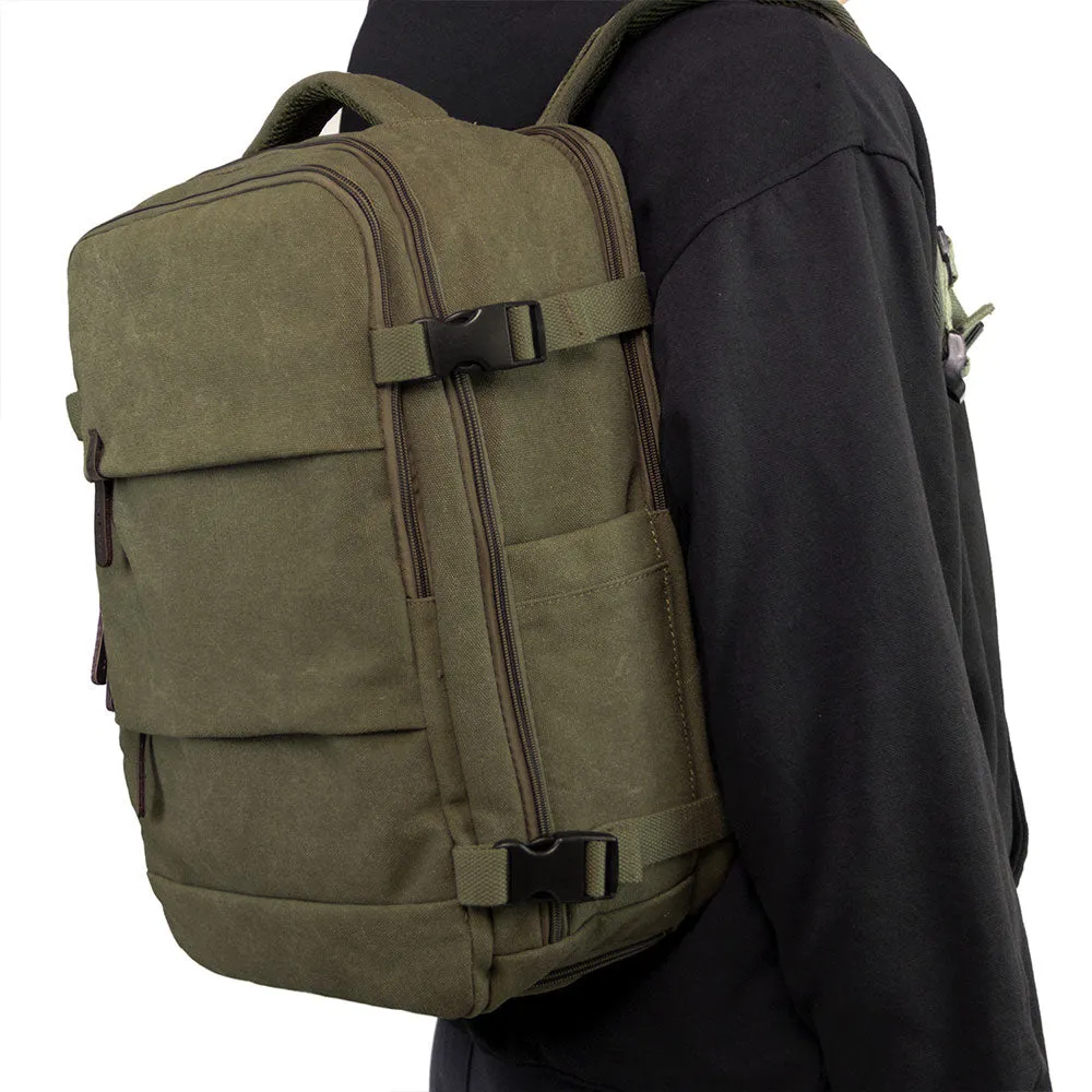 KAUKKO Canvas Travel Rucksack
