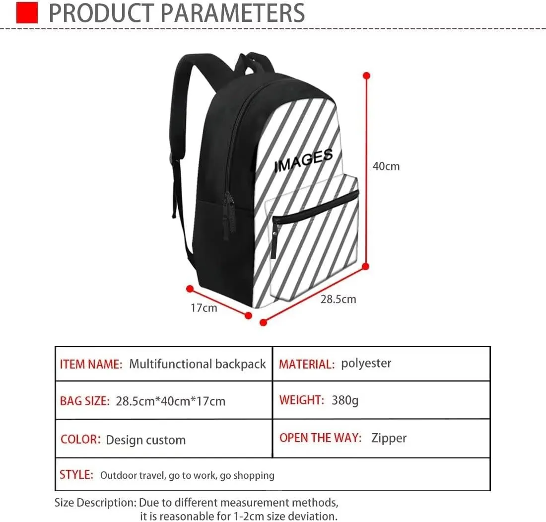 KEIAHUAN Cat School Backpack Waterproof Backpacks Travel Camping Hiking Backpacks Large Casual Daypacks Women College Laptop Backpacks