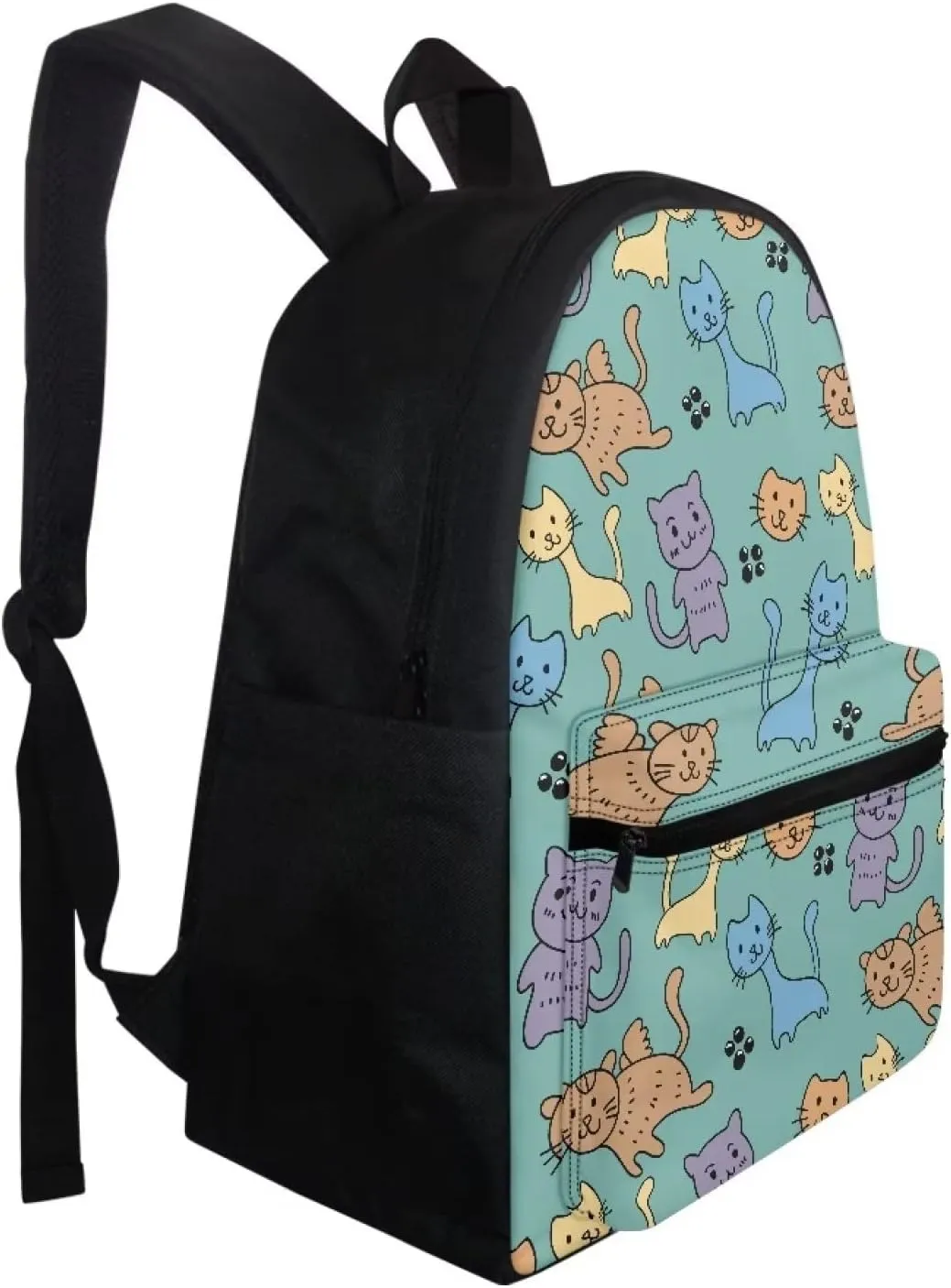 KEIAHUAN Cat School Backpack Waterproof Backpacks Travel Camping Hiking Backpacks Large Casual Daypacks Women College Laptop Backpacks