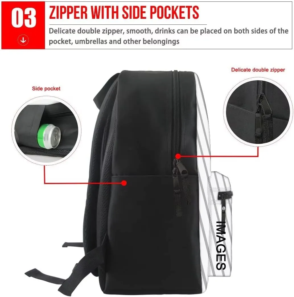 KEIAHUAN Cat School Backpack Waterproof Backpacks Travel Camping Hiking Backpacks Large Casual Daypacks Women College Laptop Backpacks