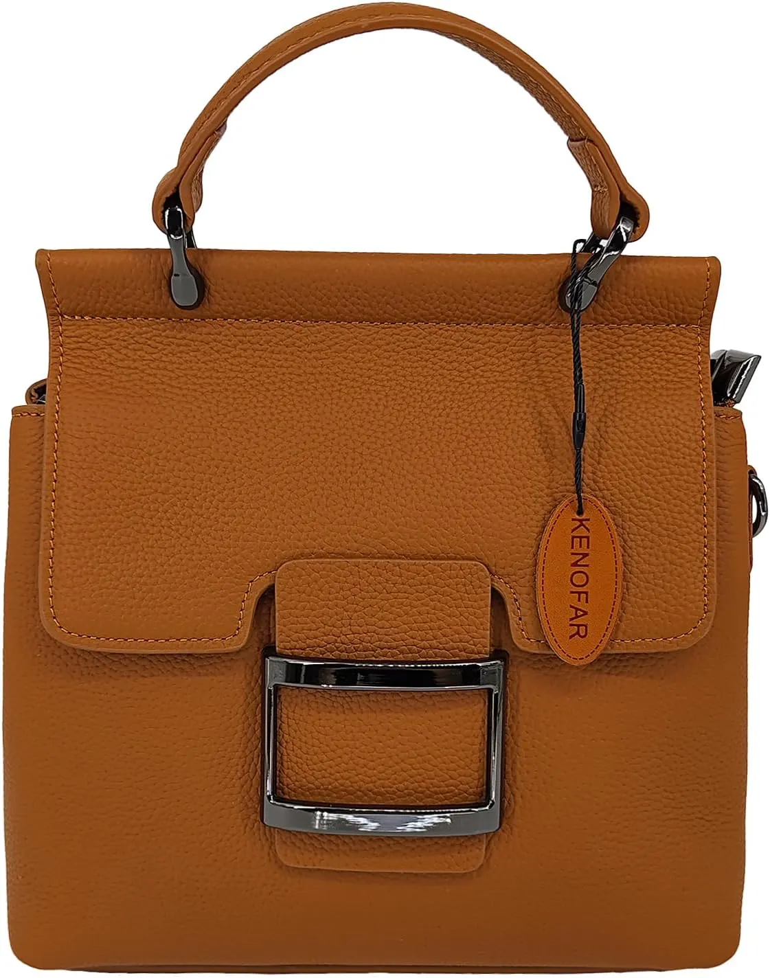 KENOFAR Women's Leather Tote Bags Large Capacity Genuine Leather Handbag Bag Medium