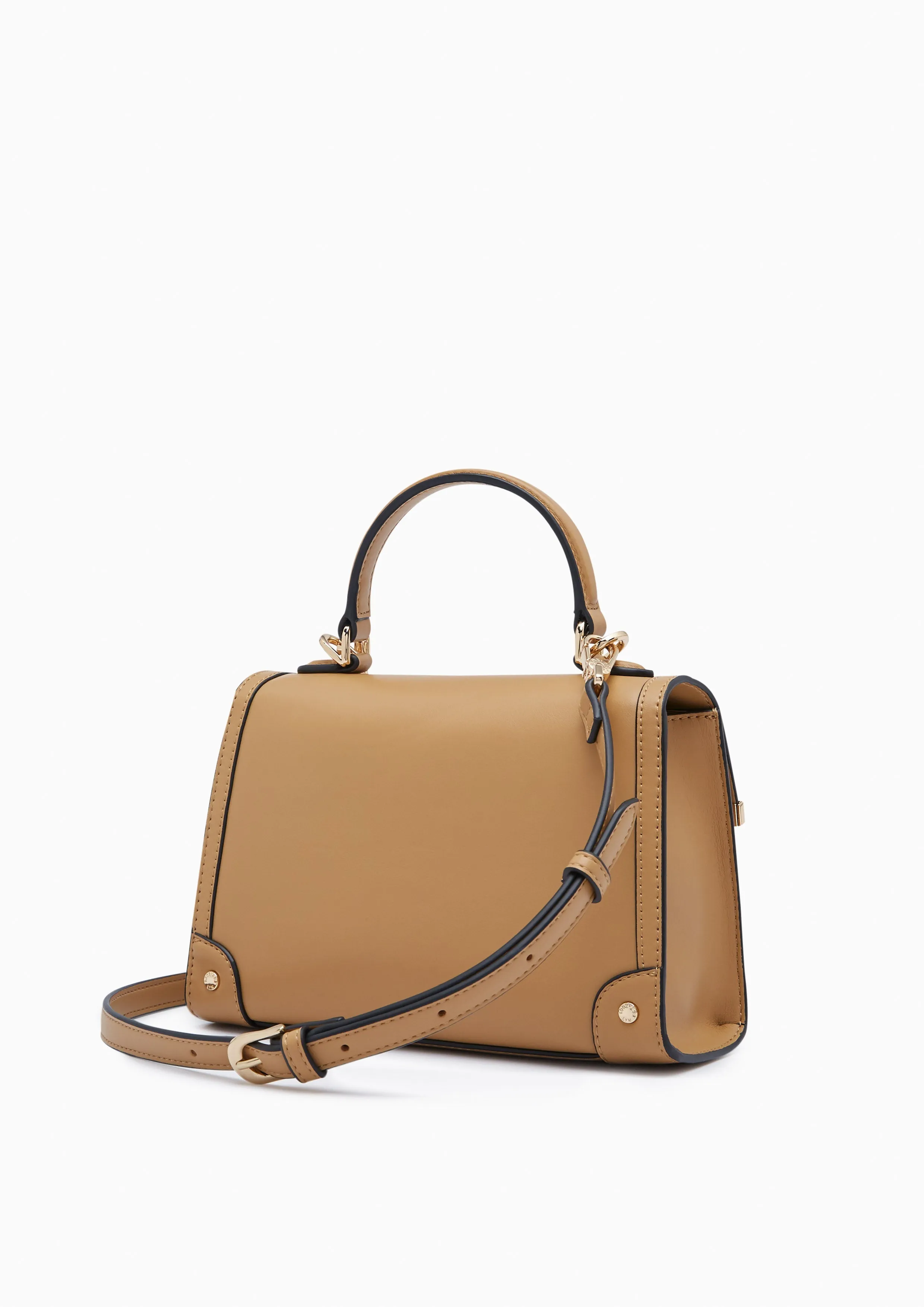 Kevon Top Handle M Handbag - Light Brown