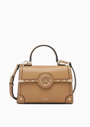 Kevon Top Handle M Handbag - Light Brown