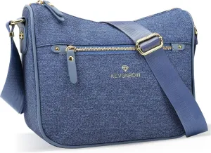 KEVUNBOW Crossbody Bags for Women, Messenger Bag for Women, PU Leather Purse Shoulder Bag Casual