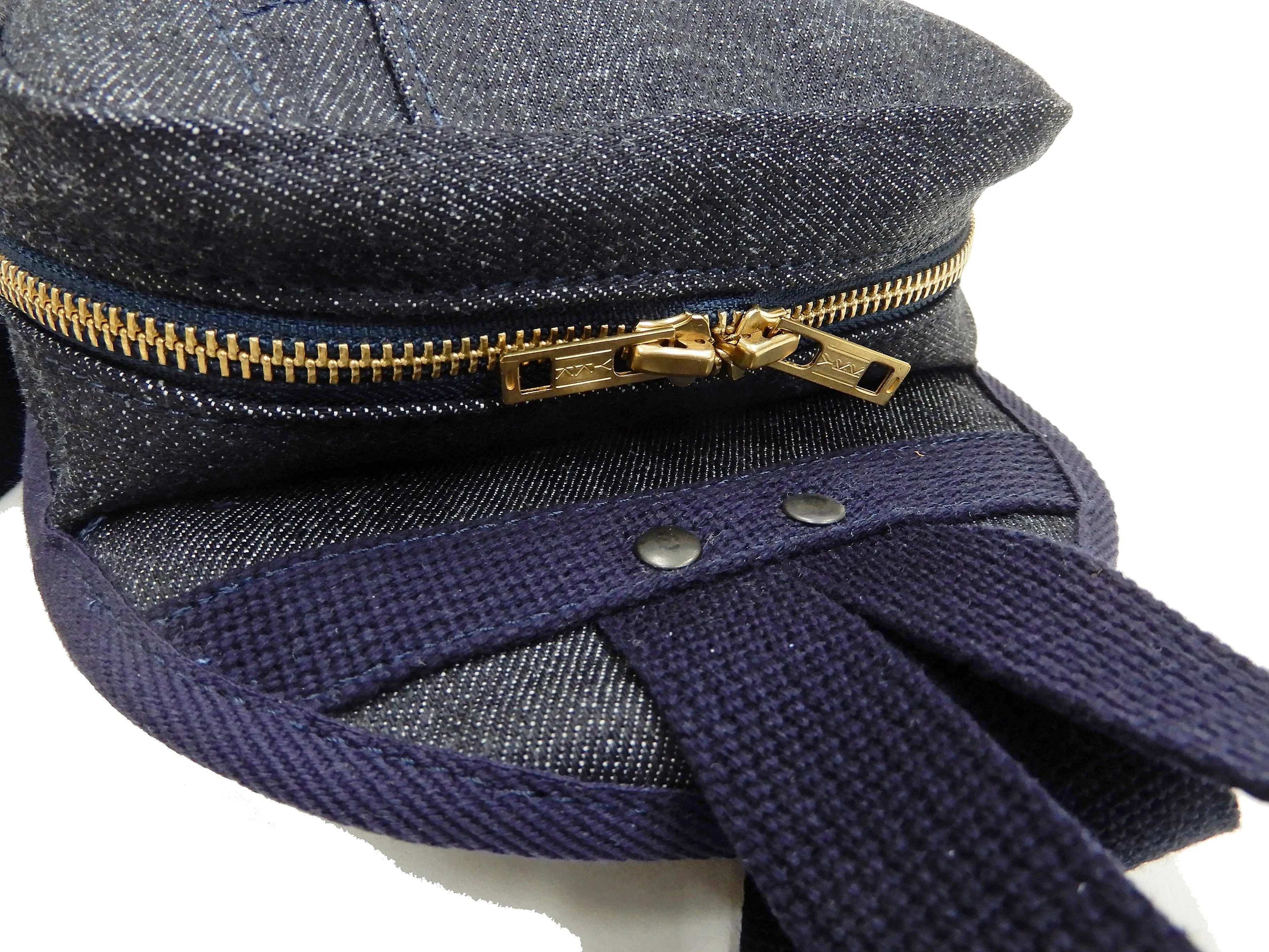 Kojima Genes Sling Bag Men's Casual Small Crossbody Backpack rnb953 RNB-953 Indigo-Denim