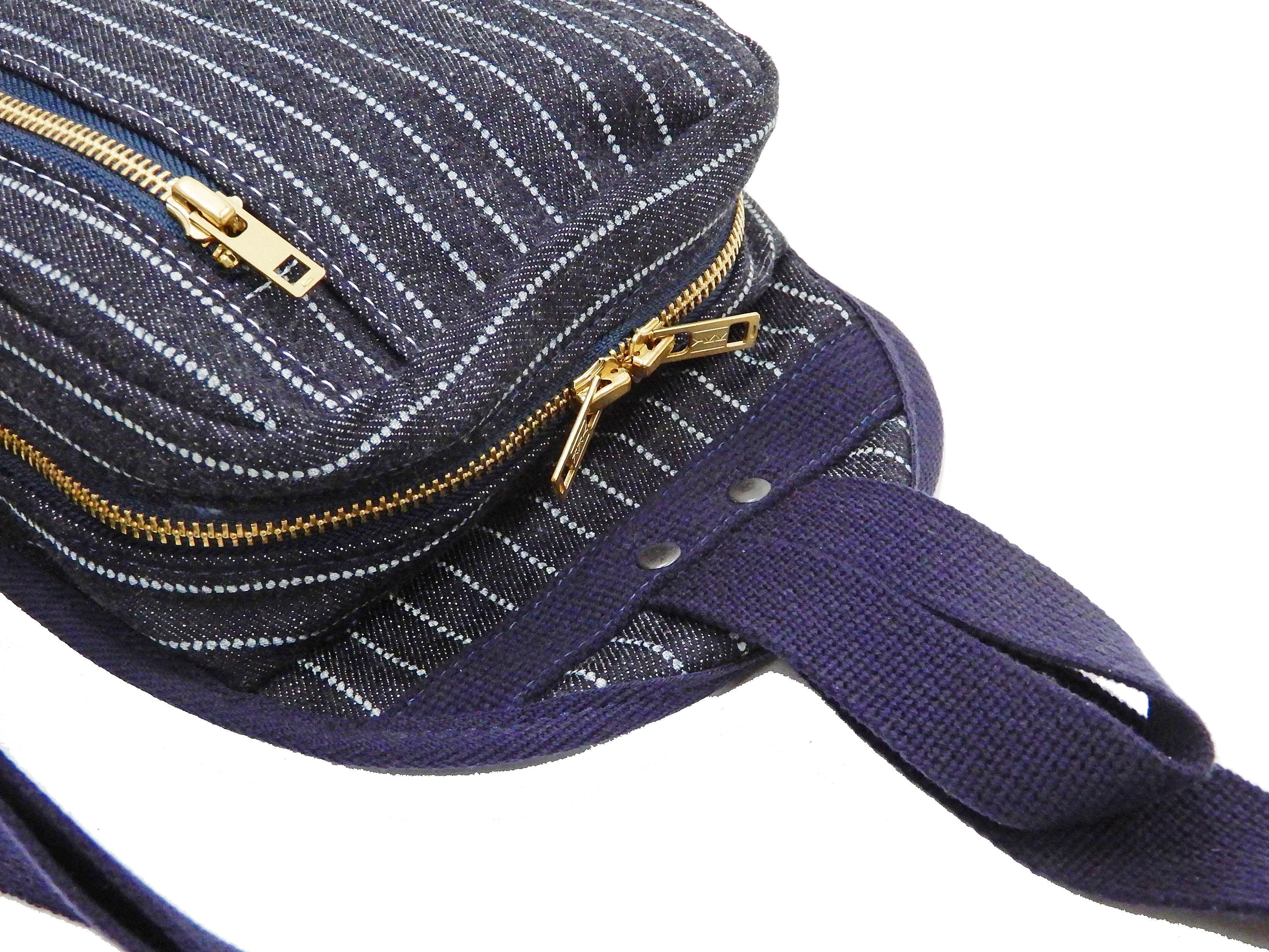 Kojima Genes Sling Bag Men's Casual Small Crossbody Backpack rnb953 RNB-953 Wabash-Stripe