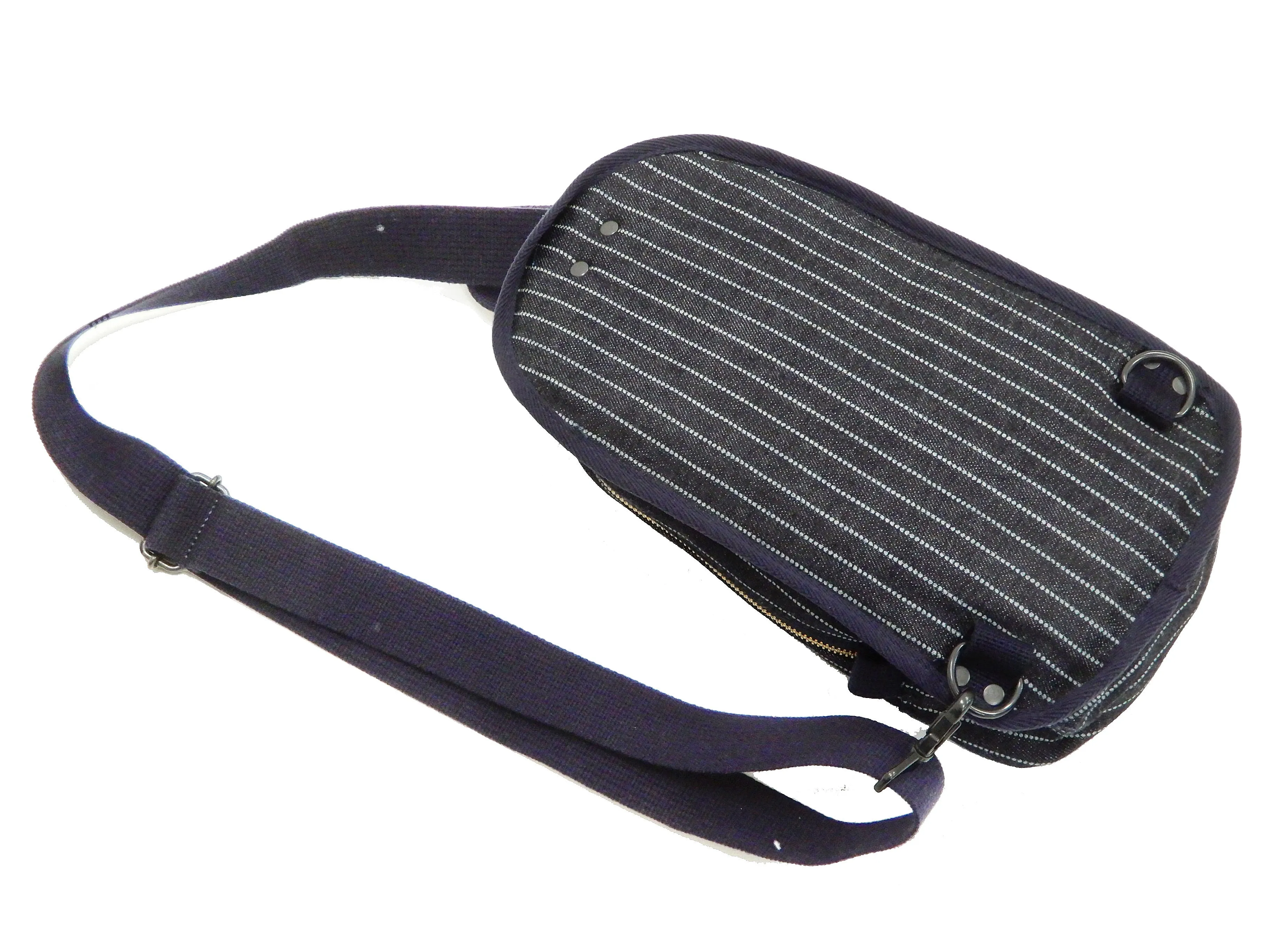 Kojima Genes Sling Bag Men's Casual Small Crossbody Backpack rnb953 RNB-953 Wabash-Stripe
