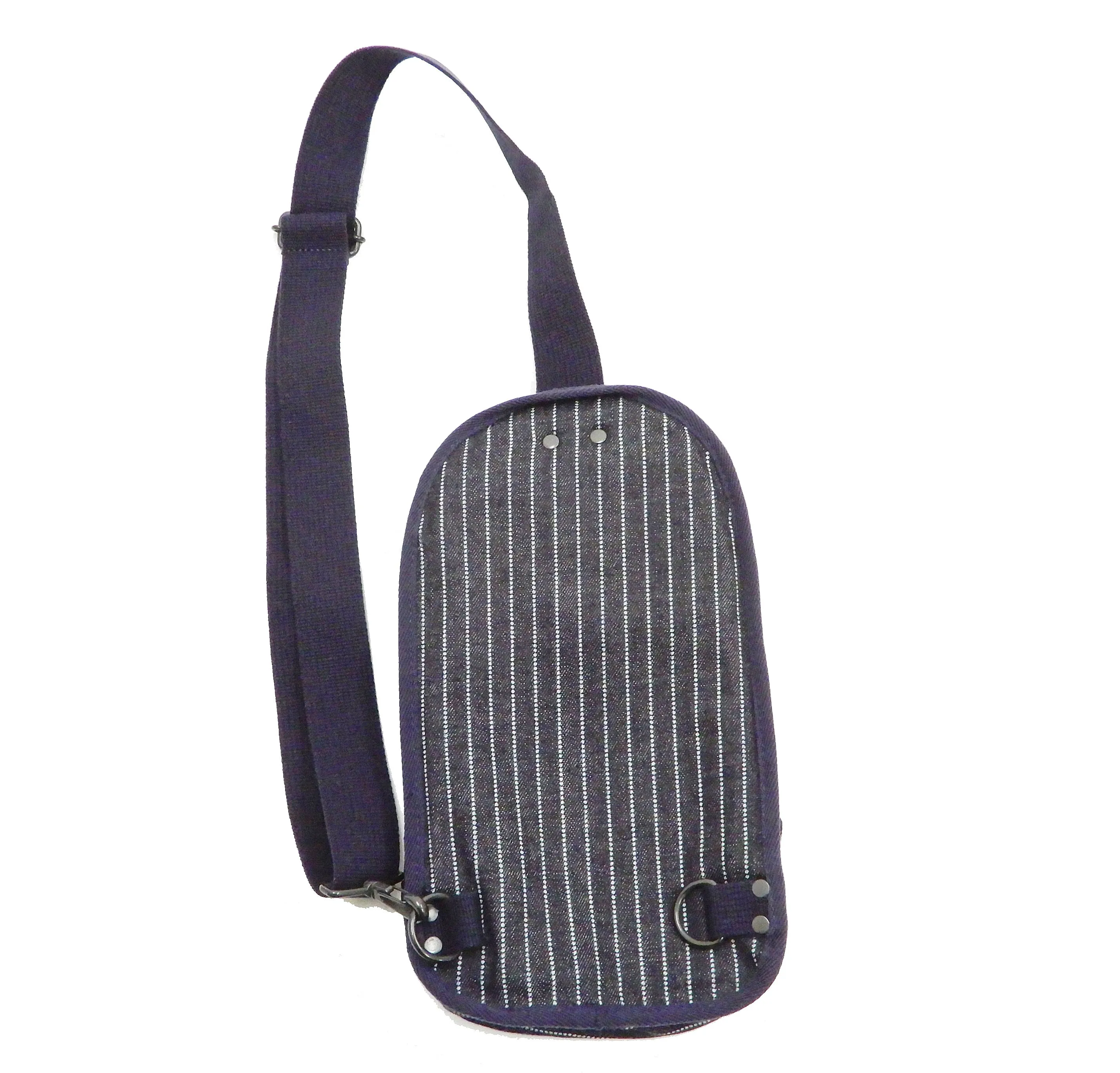 Kojima Genes Sling Bag Men's Casual Small Crossbody Backpack rnb953 RNB-953 Wabash-Stripe