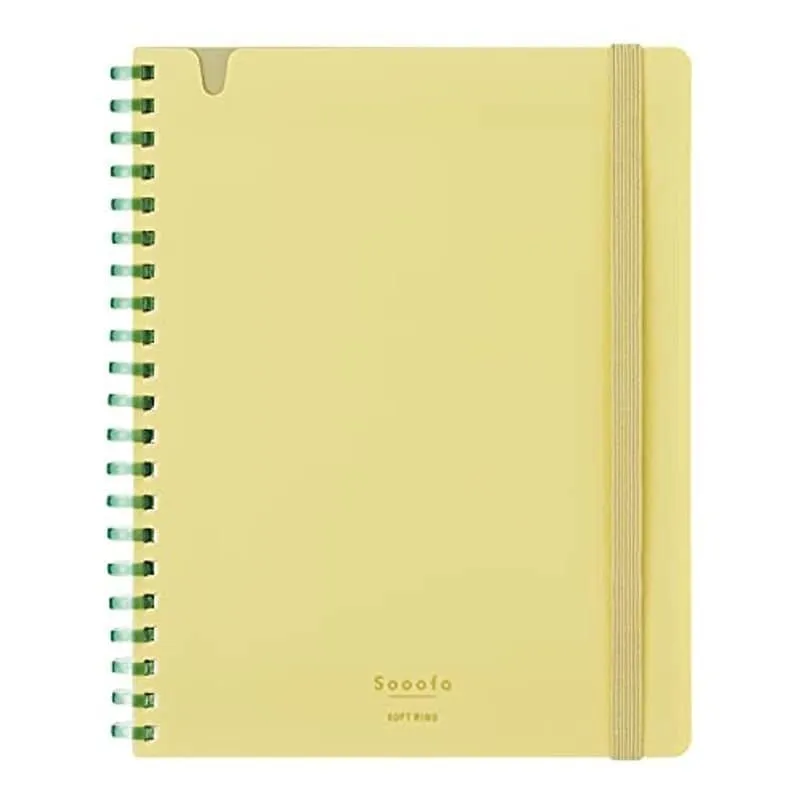 Kokuyo B6 SOOOFA Light BLUE Soft Ring Notebook 4mm GRID Kokuyo Soft Ring Notebook | SV748S4 80 Sheets