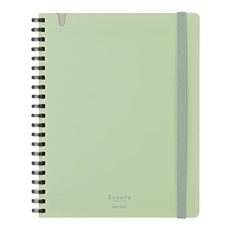 Kokuyo B6 SOOOFA PINK Soft Ring Notebook 4mm GRID Kokuyo Soft Ring Notebook | SV748S4 80 Sheets