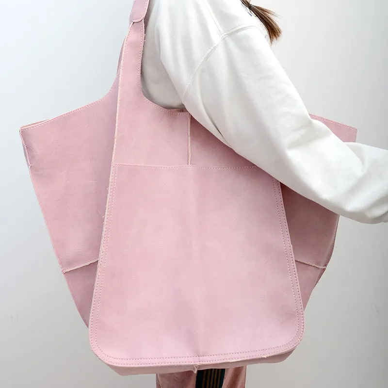 Kora Retro Oil Coated Look Jumbo Bags - 9 Colors