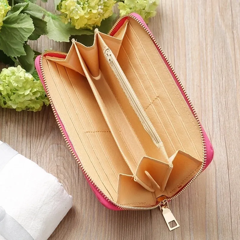Korean Chain Pattern Glossy Clutch Bag