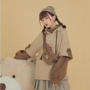 Korean Hoodie  Kawaii Bear