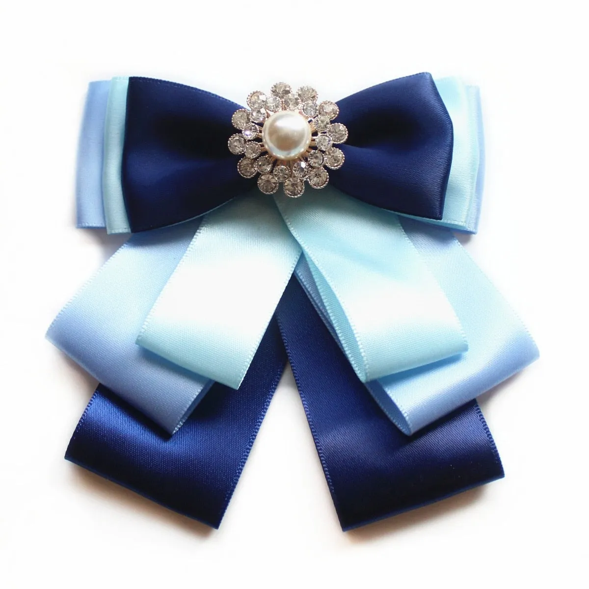 Korean Ribbon Bowknot Brooch