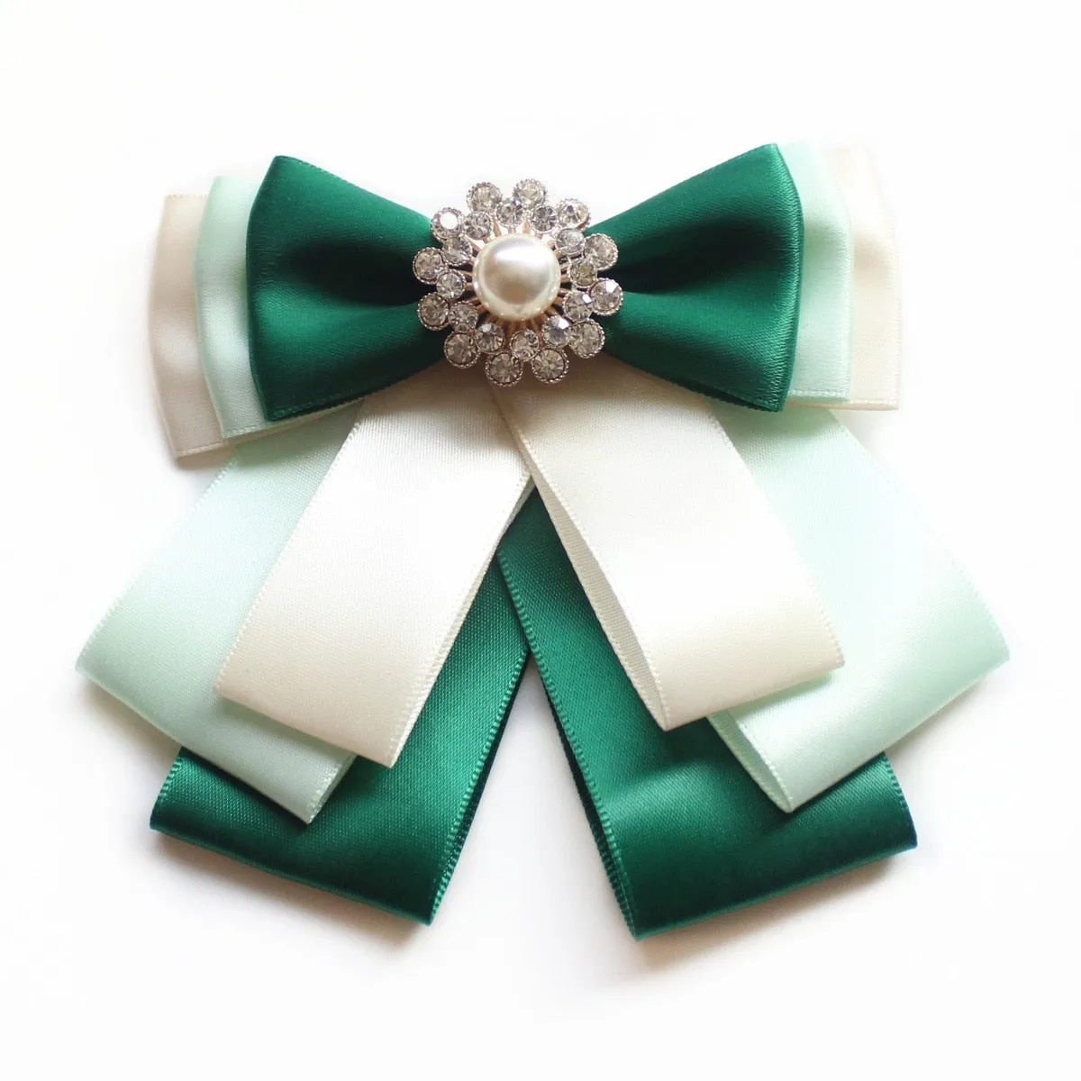 Korean Ribbon Bowknot Brooch