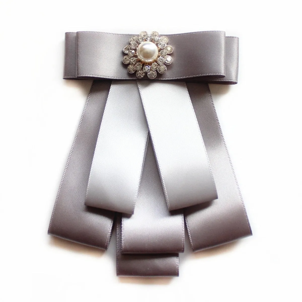 Korean Ribbon Bowknot Brooch