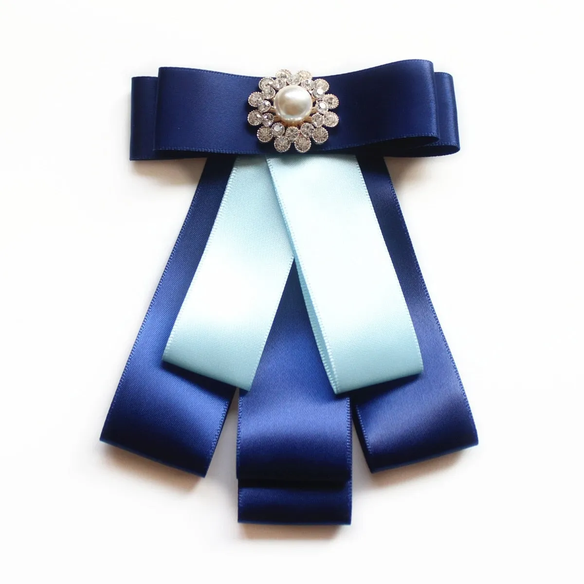 Korean Ribbon Bowknot Brooch