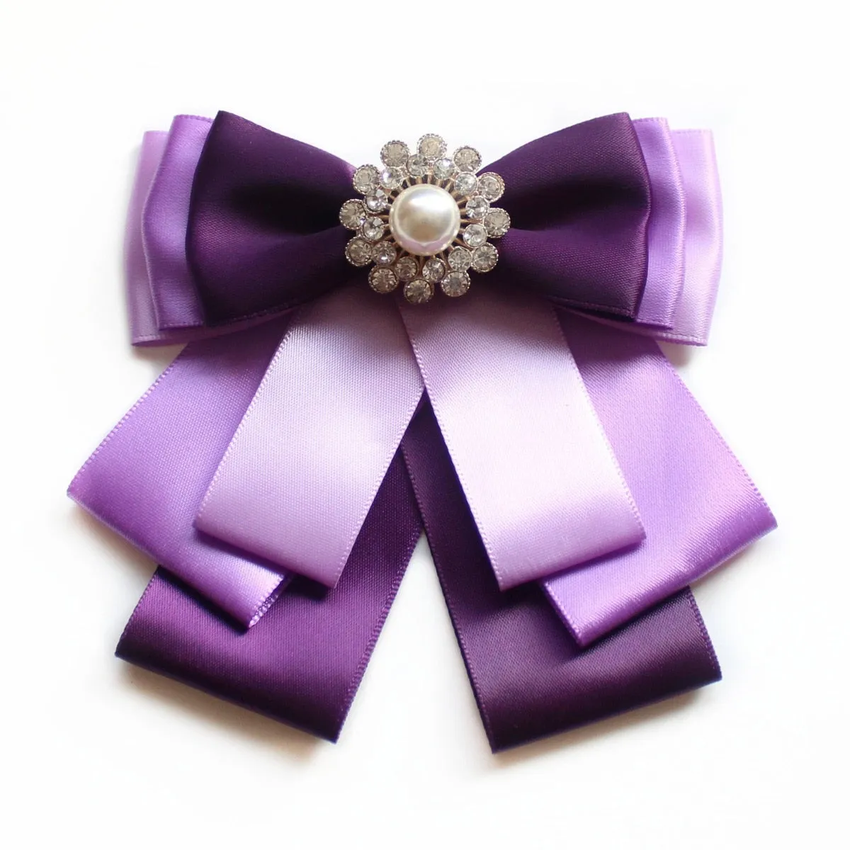 Korean Ribbon Bowknot Brooch