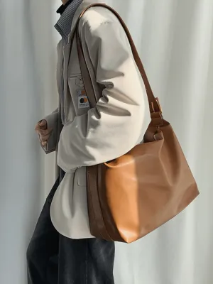 Korean street leather shoulder bag na864