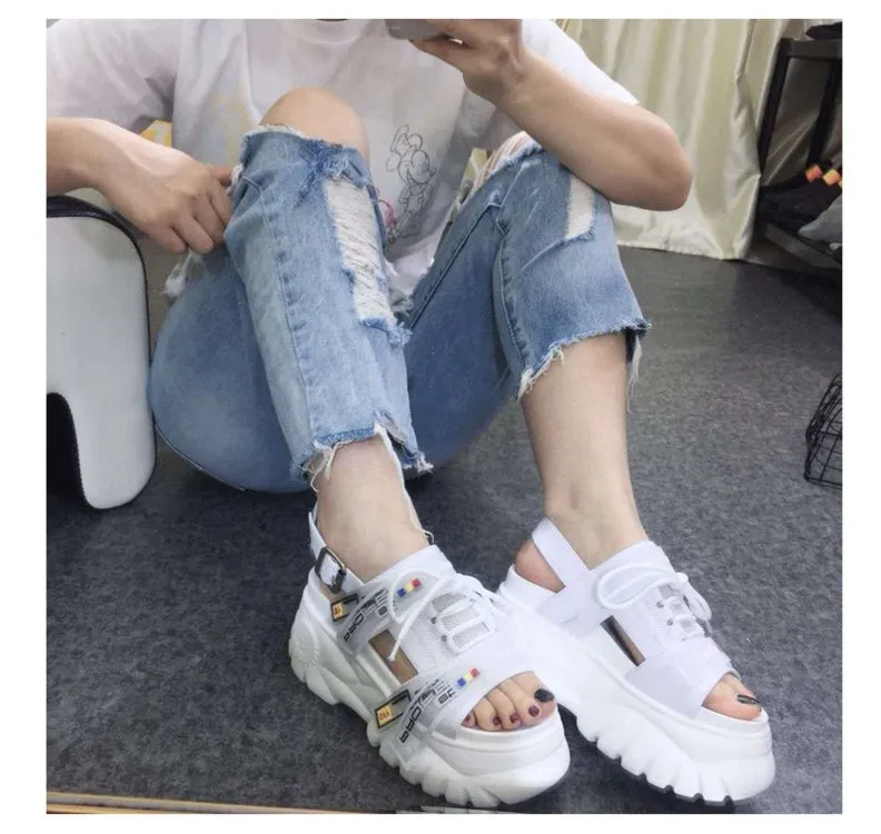 Korean Street Style Wedge Sandal