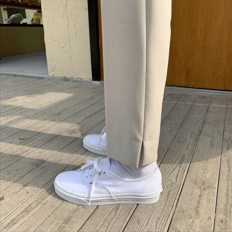 [Korean Style] 2 Colors Hun Straight Casual Pants