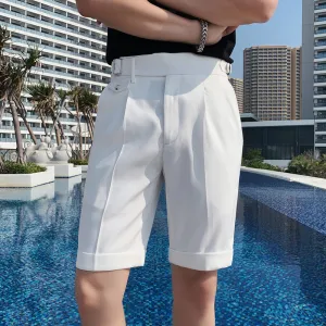 [Korean Style] 2 Colors Lear Casual Short Pants