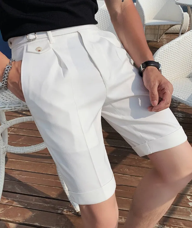 [Korean Style] 2 Colors Lear Casual Short Pants
