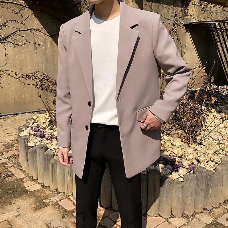 [Korean Style] 2 Colors Loose Casual Jackets