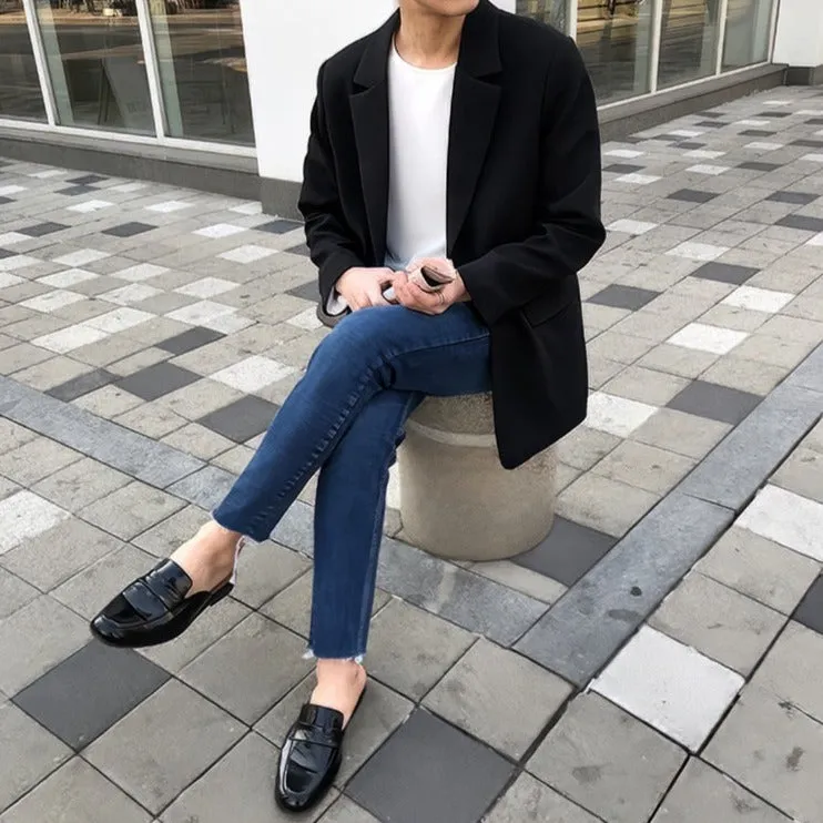 [Korean Style] 2 Colors Loose Casual Jackets