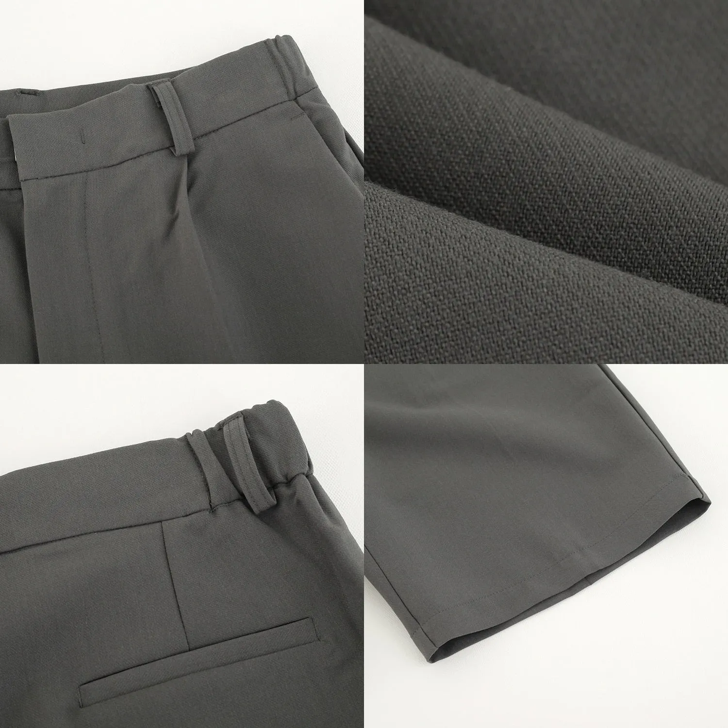 [Korean Style] 2 Colors Semi-wide Short Pants
